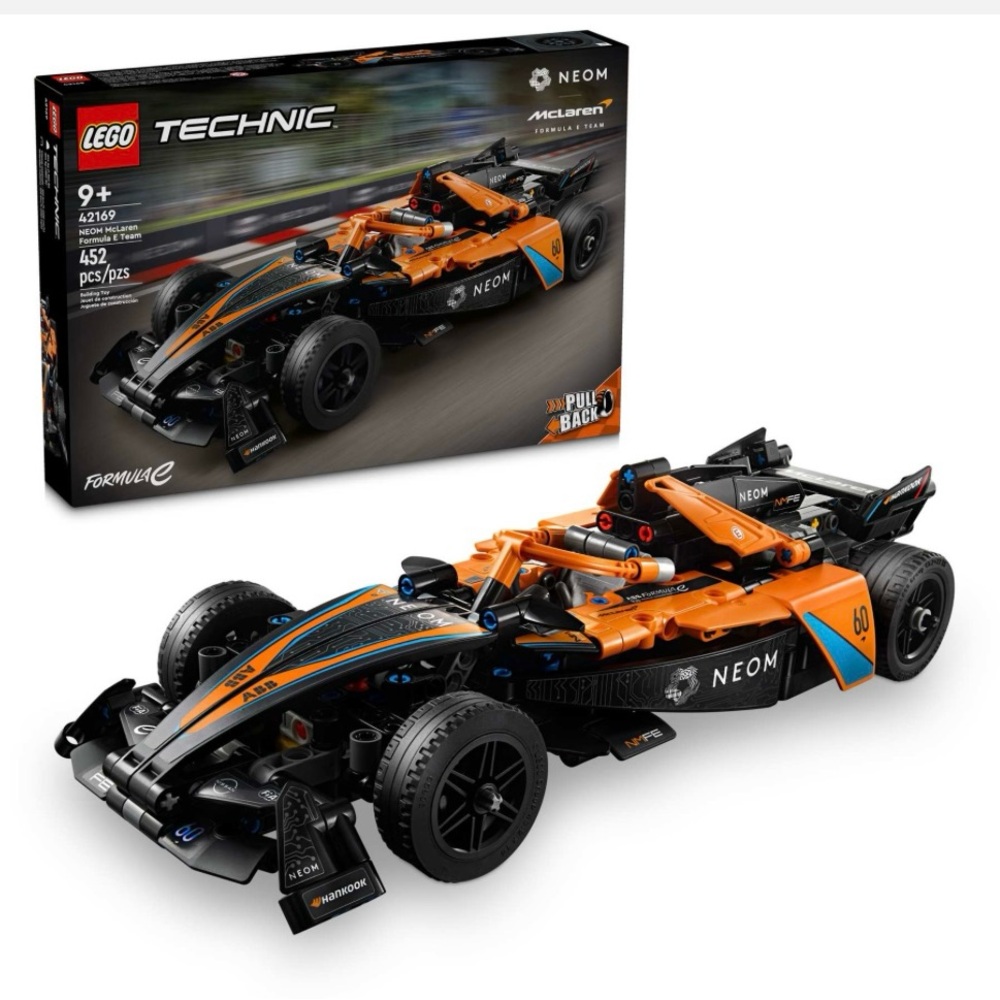 New LEGO Technic 42169 NEOM McLaren Formula E Team Car Factory Sealed Retired